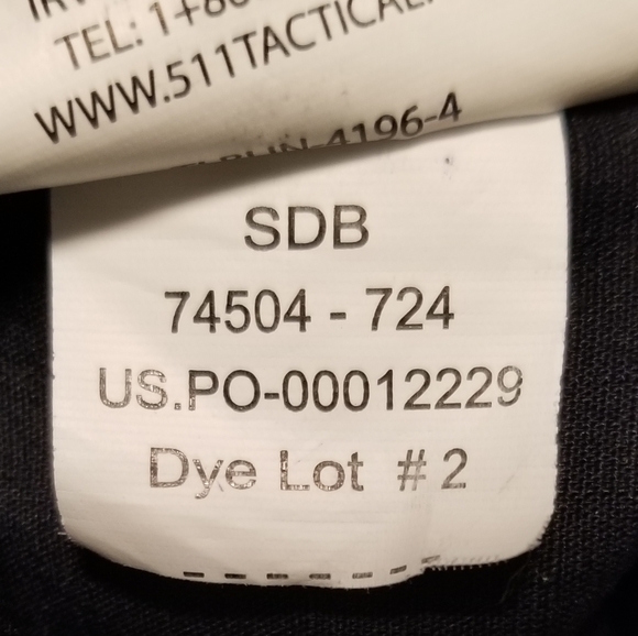 Blue 5.11 Quantum 36 x 32 - Picture 7 of 7